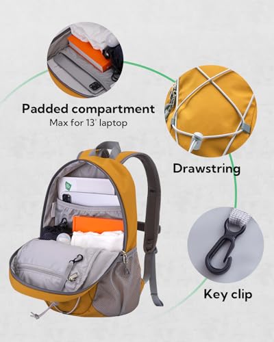 image for WATERFLY 12L Small Hiking Backpack: Day Pack Lightweight Travel Bag Ca