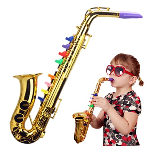 Saxophone en plastique éducatif : le cadeau d'éveil parfait pour un anniversaire