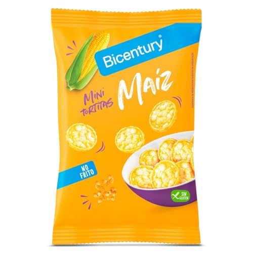 Mini tortitas de maíz Bicentury bolsa 65 g