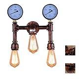 ?Design: einzigartiges Aussehen, hohe Qualität, hergestellt aus metallischem Material, widerstandsfähig gegen Verblassen, Rost und Korrosion. 2 Lampe Wandleuchten eine Vielzahl von sehr emotionaler Atmosphäre zu schaffen, 5-15 Quadratmeter Effekt Beleuchtung ist besser.