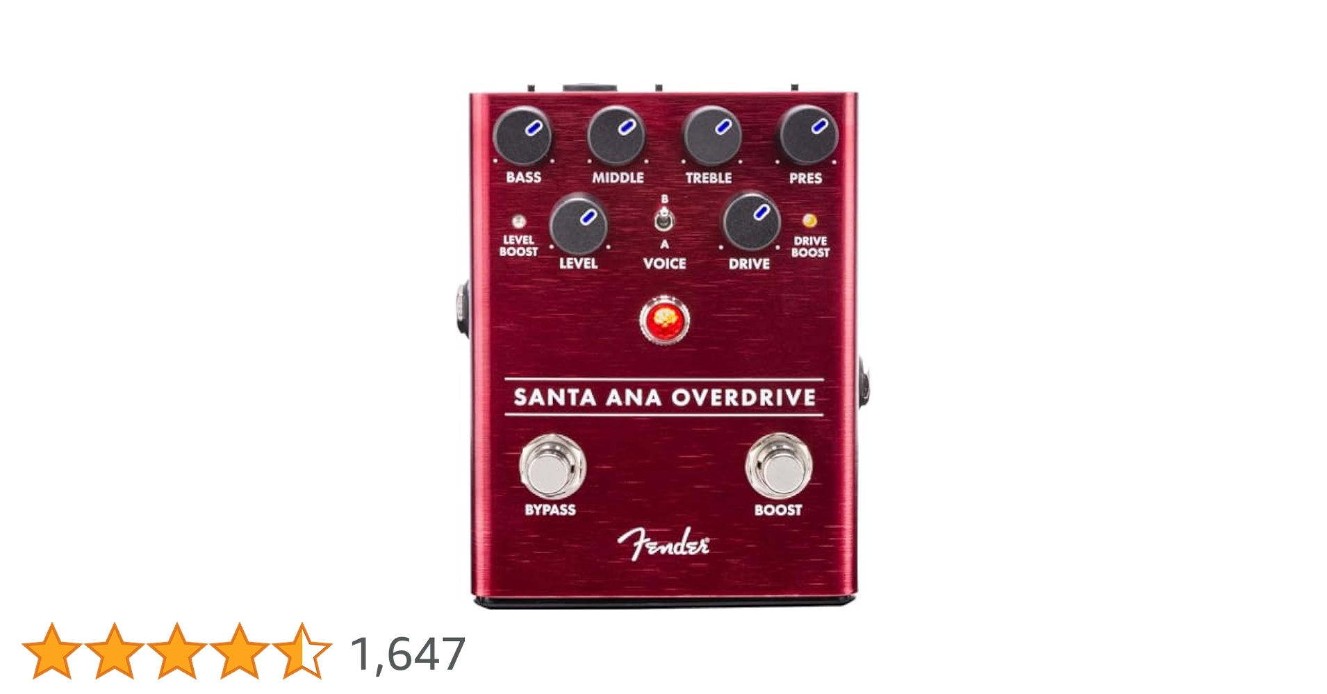 Fender Santa Ana Overdrive ギターエフェクター Amazon.com: Fender Santa Ana Overdrive Pedal : Musical