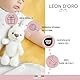 LEON D’ORO Babysocken Socke Geschenk Schuhe Schuhe Kinder erste Monate Einheitsgröße Made in Italy, ASS1 NEONATA, One size