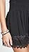 Peixoto Women's Ruffle Mini Skirt, Black, M