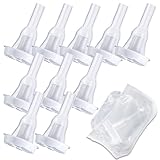 10 Pack Silicone External Catheter for Men Self Adhering Comfortable Leak Resistant Design with Flexible Fit and Easy Bag Connection(29mm)