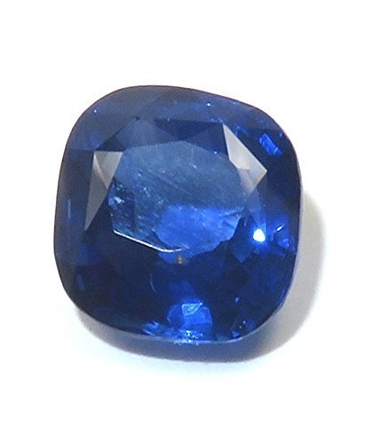 Pierre naturelle de Neelam 4,50 carats, saphir bleu aux reflets sacrés