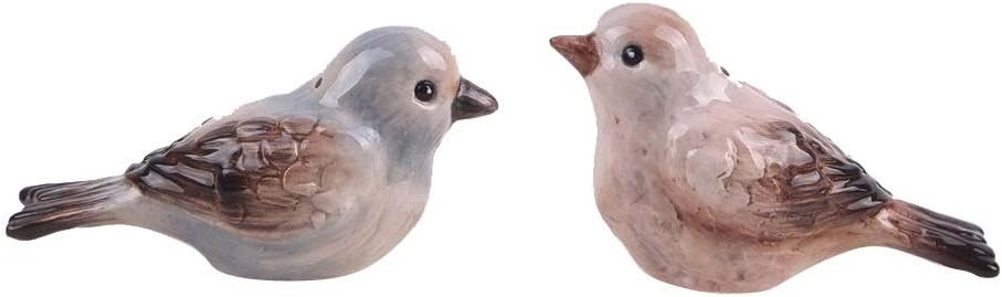 4.75" x 2.25" x 2.25" Little Bird Salt and Pepper Set, medium, Multicolor