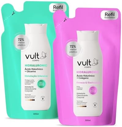 Vult Combo Refil Loção Corporal Corpo Hidraluronic: Firmeza & Ela...