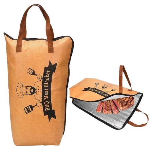Couverture de barbecue pour reposer la viande sac de repos imperméable réutilisable