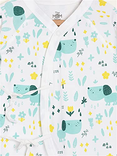 Image of The Mom Store Baby Romper Jabla Style For Boys And Girls | Cotton | Soft Infant Bodysuit | Trendy Stylish Sleepwear For Newborn Baby | Printed | Unisex Comfortable Everyday Baby Wear