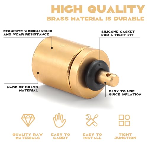 Gas Nachfülladapter 3 Stück, HPiano Gasnachfülladapter Düse Flaschenart Butangaskartusche/Kanister, Nachfüllgas für Schraubenventil Kanister, Gasnachfülladapter Abfüllung Butan Kanister