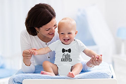 AW Fashions Ladies I Have Arrived Baby Bodysuit Funny Adorable Outfit Newborn Romper Clothing Boys Girls4