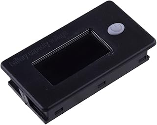 Universal Digital Voltmeter Gauge Battery Capacity Monitor Display Temperature Meter LCD 36V