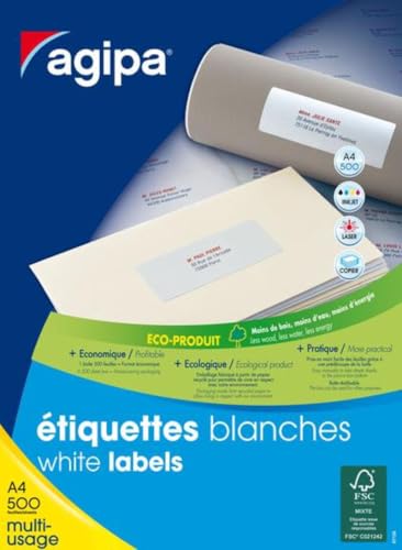 Étiquettes multi-usages AGIPA 105x148,5 évitez les colis perdus