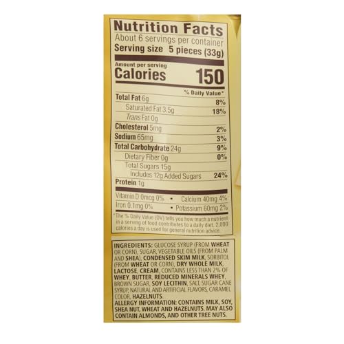Werther's Original Holiday Caramels Cookie Butter Creme, 7.4oz/210g image 3