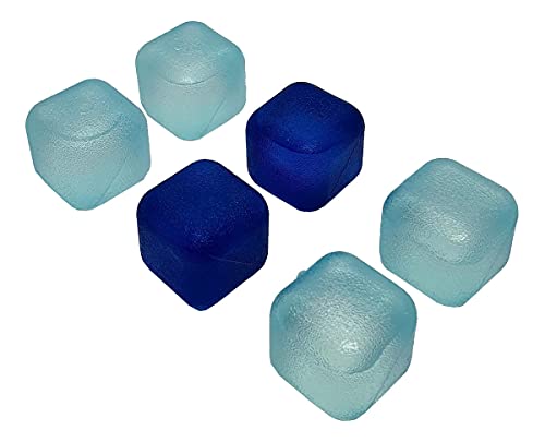 Cubos De Gelo Reutilizáveis Azul - 24 Cubos - Wincy