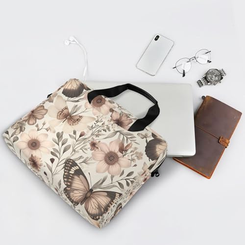Funda para portátil con estampado de mariposas ALAZA 13-15.6 pulg miniatura 7