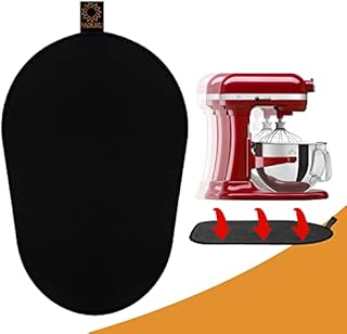 Sliding Mat for Kitchenaid Mixer, Mover Slider Mat Pad for 5-8 Qt Bowl-Lift Stand Mixer, Kitchen Appliance Slider Mat Compatible with Professional 600 Stand Mixer, Kitchen Aid Mixer Accessories