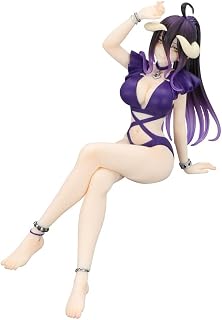 Albedo Figure Albedo Sitting Action Figure Anime Cartoon Girl Albedo Swimsuit Figure Collectible Desktop Ornaments