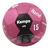 Kempa Sportartikelland Angebot Handball pink Größe 1 personalisiert mit Aufdruck Name und/oder Spielernummer