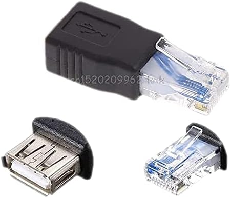 Platoon Dişi Usb Ethernet Aparat Çevirici Rj 45 dişi usb erkek internet jack