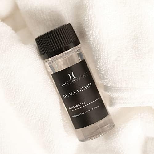 Hotel Collection - Black Velvet Essential Oil Scent - Luxury Hotel Inspired Aromatherapy Scent Diffuser Oil - Zesty Citrus, Juicy Black Fig, & Floral Rose - for Essential Oil Diffusers - 120mL