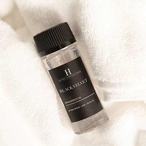 Hotel Collection - Black Velvet Essential Oil Scent - Luxury Hotel Inspired Aromatherapy Scent Diffuser Oil - Zesty Citrus, Juicy Black Fig, & Floral Rose - For Essential Oil Diffusers - 120Ml #TOP29