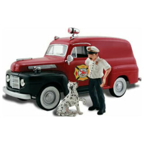 Camión Autoscene Fire Chief Panel con Figuras HO Scale
