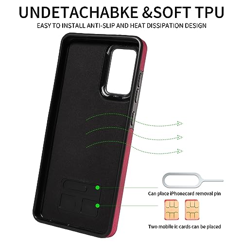 Étui portefeuille Samsung A32 4G résistant aux chocs pour protéger votre écran et vos cartes - 2