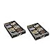 Richards Homewares Gearbox Sixteen Cell Shoe Organizer-Black/Grey - 37.5"x23.5"x5.5" (Pack Of 2)
