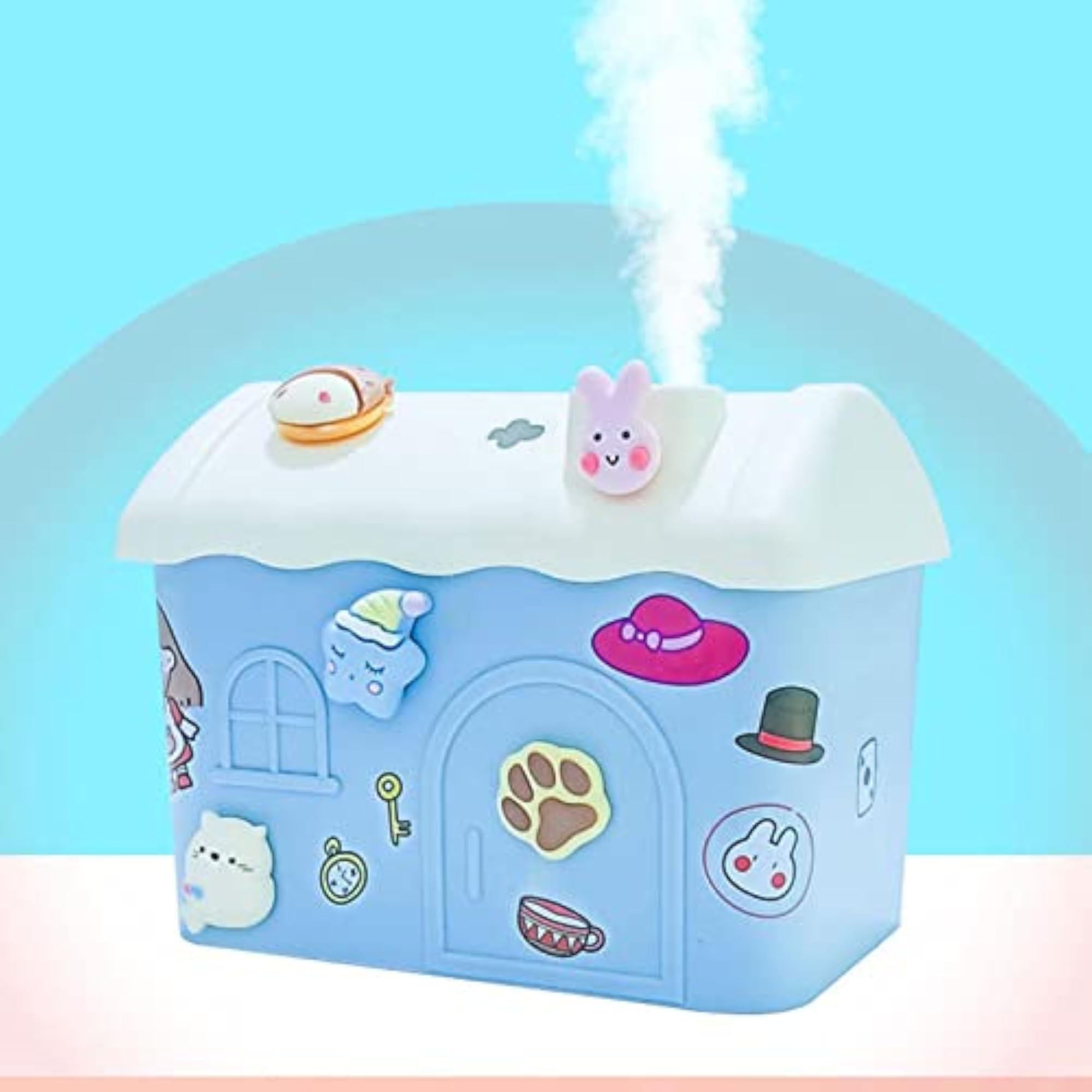 Essential Diffuser Air Humidifier, Small Silent Mist Humidifier