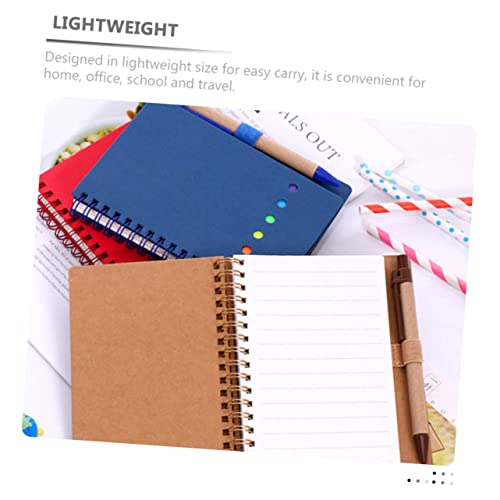 Bloc-notes à spirale 3 pièces UKCOCO en couleurs assorties pour organiser vos notes au quotidien - 2