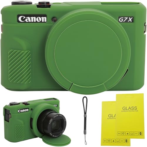 Funda de silicona para cámara Canon G7 X Mark II miniatura 1