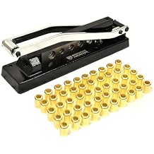 Interstate Pneumatics H8-KIT Heavy-Duty Bench Crimper H8 with Ferrules 50pk 0.625" ID x 1" & 0.656" ID x 1"