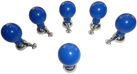 Bulb Electrode With Metal Section (Blue) Adult (6 numbers)