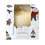 Candela Profumata - North Pole Vaniglia - Cera Vegana - Pocket Season Natale - Idea Regalo...