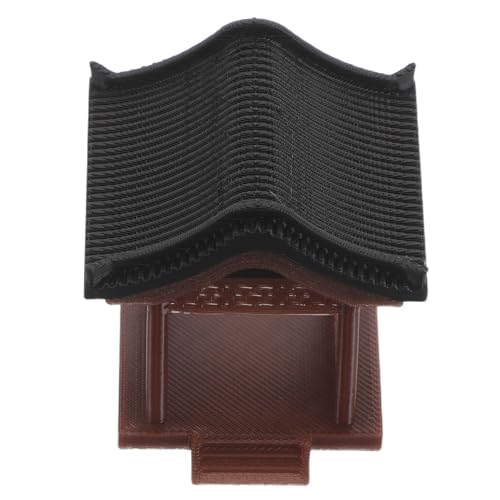 BESPORTBLE Miniatura Padiglione Decorativo da Giardino in Stile Cinese Statua Bonsai Resistente alle Intemperie Ornamento Zen per Micro Paesaggi e Acquari Accessorio per Decorazioni