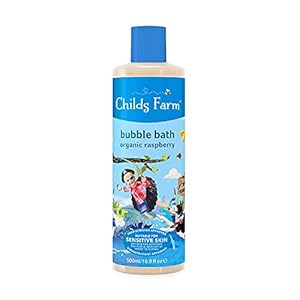 Childs Farm | Kids Bubble Bath 500ml | Organic Raspberry | Gently Cleanses & Soothes | Suitable for Dry, Sensitive…
