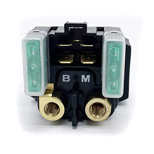 Image of Starter Solenoid for Yamaha ATV YFM 350 400 450 660 Raptor Grizzly, Relay for Yamaha Kodiak Wolverine Big Bear 2003 2004 2005 2006 2007 2008 (Pack of 2)