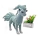 peluche 5 styles anime peluche peluche jouets poupées japonaises cadeau de Noël pour enfants 17 cm -25 cm cadeau d'anniversaire (Color : Alola Ninetales)