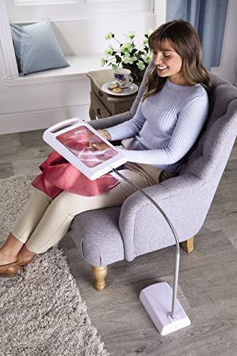 Magnifying Floor Lamp – 3x Magnifier...