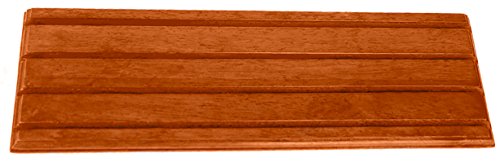 Decomil Military Challenge Coin Holder Stand (Walnut) (Wood, 4 Rows) #TOP7
