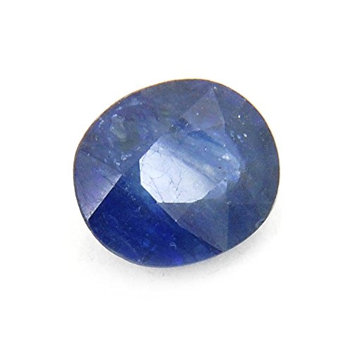 Fedput 8.25 Ratti Certified Natural & Good Blue Sapphire (Neelam) Precious Gemstone