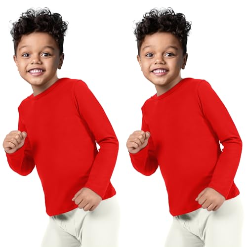 Rocky Thermal Underwear for Kids, Boys Thermals, Long Johns Underwear, Base Layer for Cold Weather/Skiing - Pack of 2
