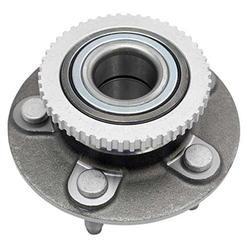 Image of TRQ 2 Piece Front Wheel Bearing & Hub Assembly Set Compatible with 1992-1997 Ford Crown Victoria 1991-1997 Lincoln Town Car Mercury Grand Marquis