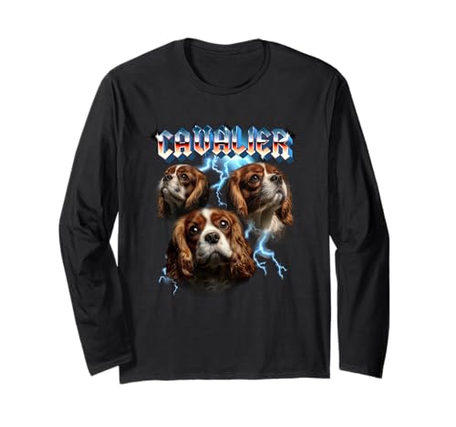 Heavy Metal Rock Band Cavalier King Charles Spaniel Lover ����T�V���c