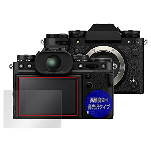 ~rbNX FUJIFILM ~[XfW^J X-T5 p PET 9H  ی tB KX̍dx dx9Hfލ̗p { OverLay Brilliant 9H