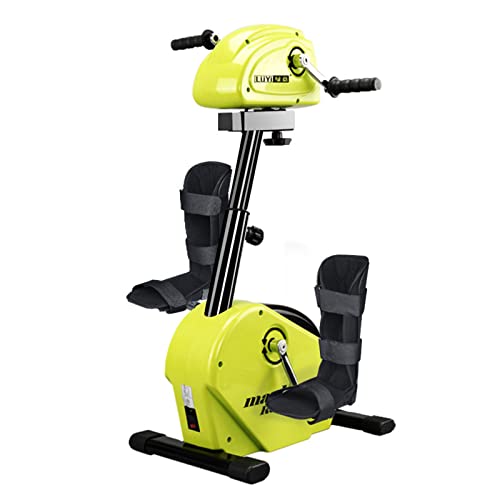 QIYFOZ Pédalier de rééducation - Appareil de thérapie pour Les Deux Membres, destiné aux Personnes âgées et aux Personnes handicapées, vélo d'appartement Compact pour la récupér