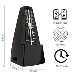 CANTUS Métronome Mécanique pour Guitare Piano Tambour Violon - Les Beatles, Paul McCartney, John Lennon, RIngo Starr, George Harrison CANTUS Métronome Mécanique pour Guitare Piano Tambour Violon – Image 2