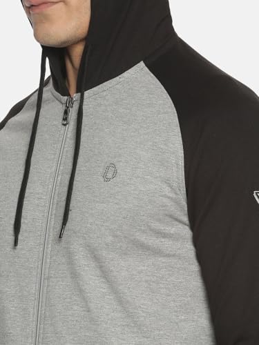Image of Dollar Full Zip Hoodie Sweatshirt for Men | Premium Cotton Fleece, Winterwear Style, Comfortable & Warm | Pack of 1
