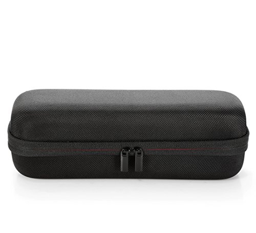 L3 Tech Funda de Transporte Rígido para Apple Dr. Dre Beats Píldora + píldora más Altavoz Bluetooth portátil. Compatible con Cable USB y Cargador de Pared-Negro